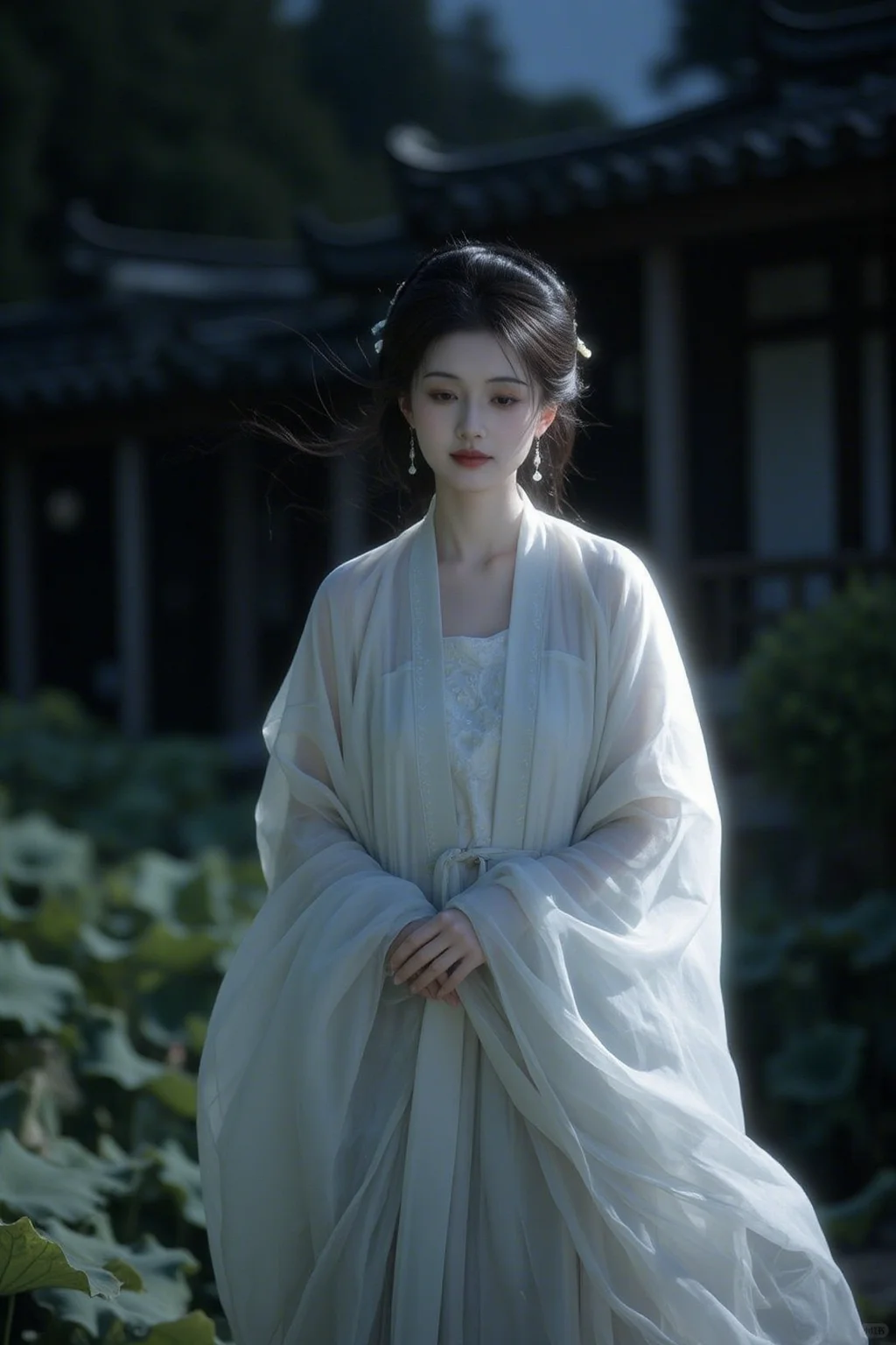 🌸白衣素影，古韵逸风入画来🌸