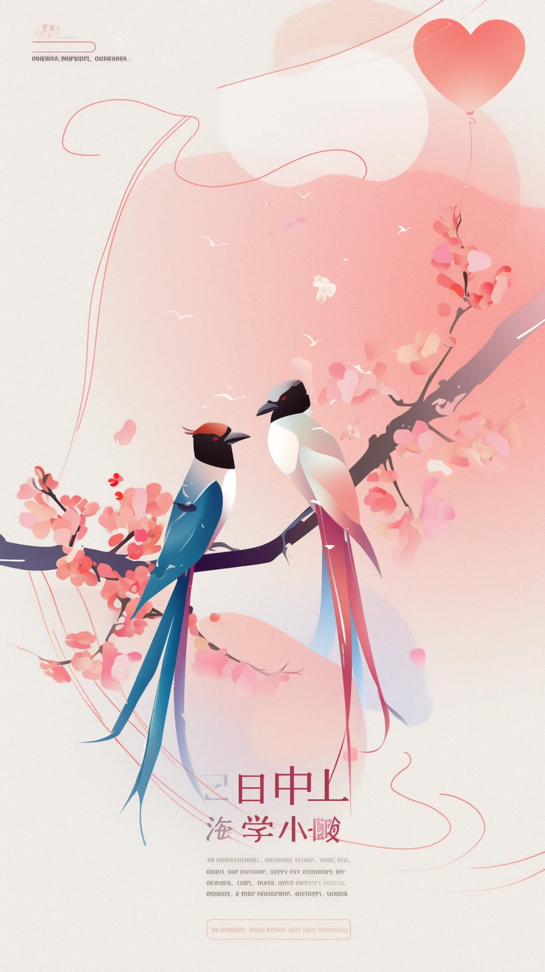 「微风轻拂，七夕至。愿这夏夜，有你相伴，