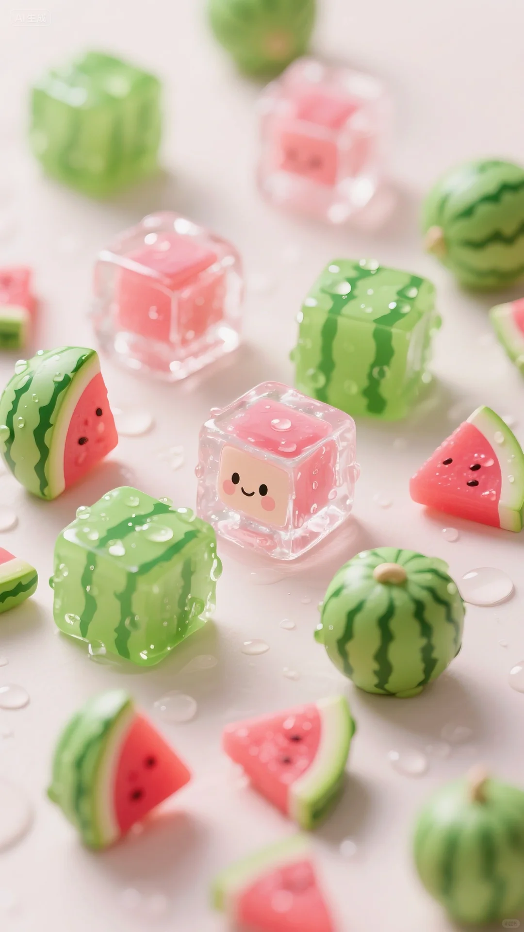 夏日壁纸🍉🍑🍎🍇🥭🌸