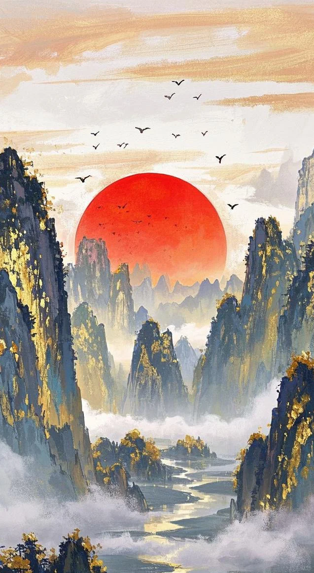 山水画