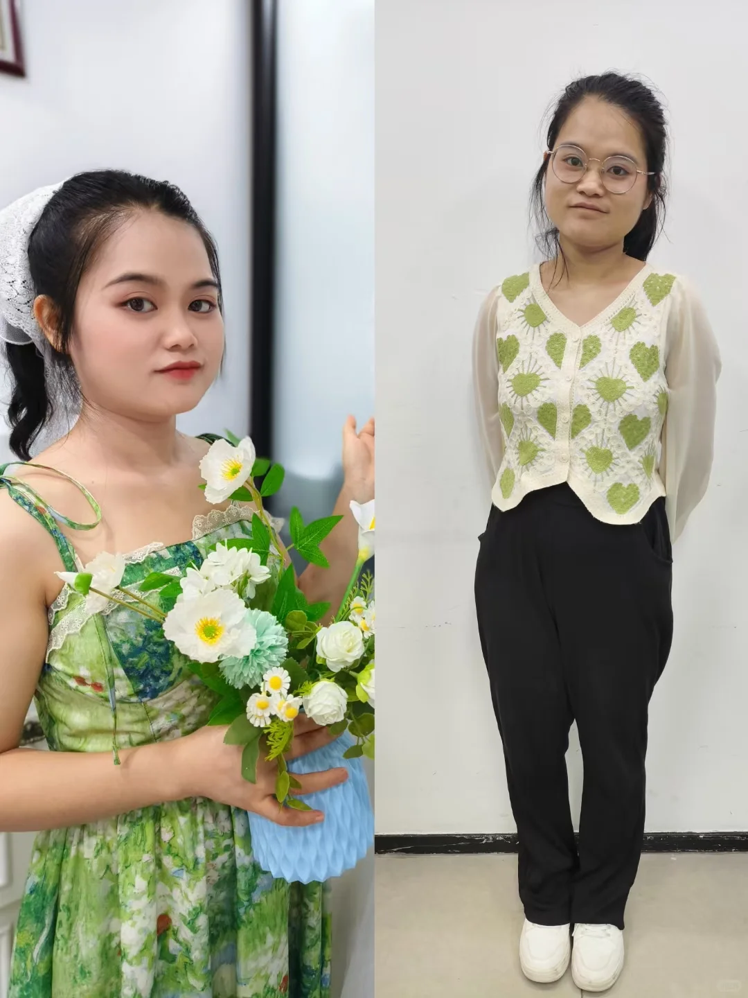 化妆前VS化妆后