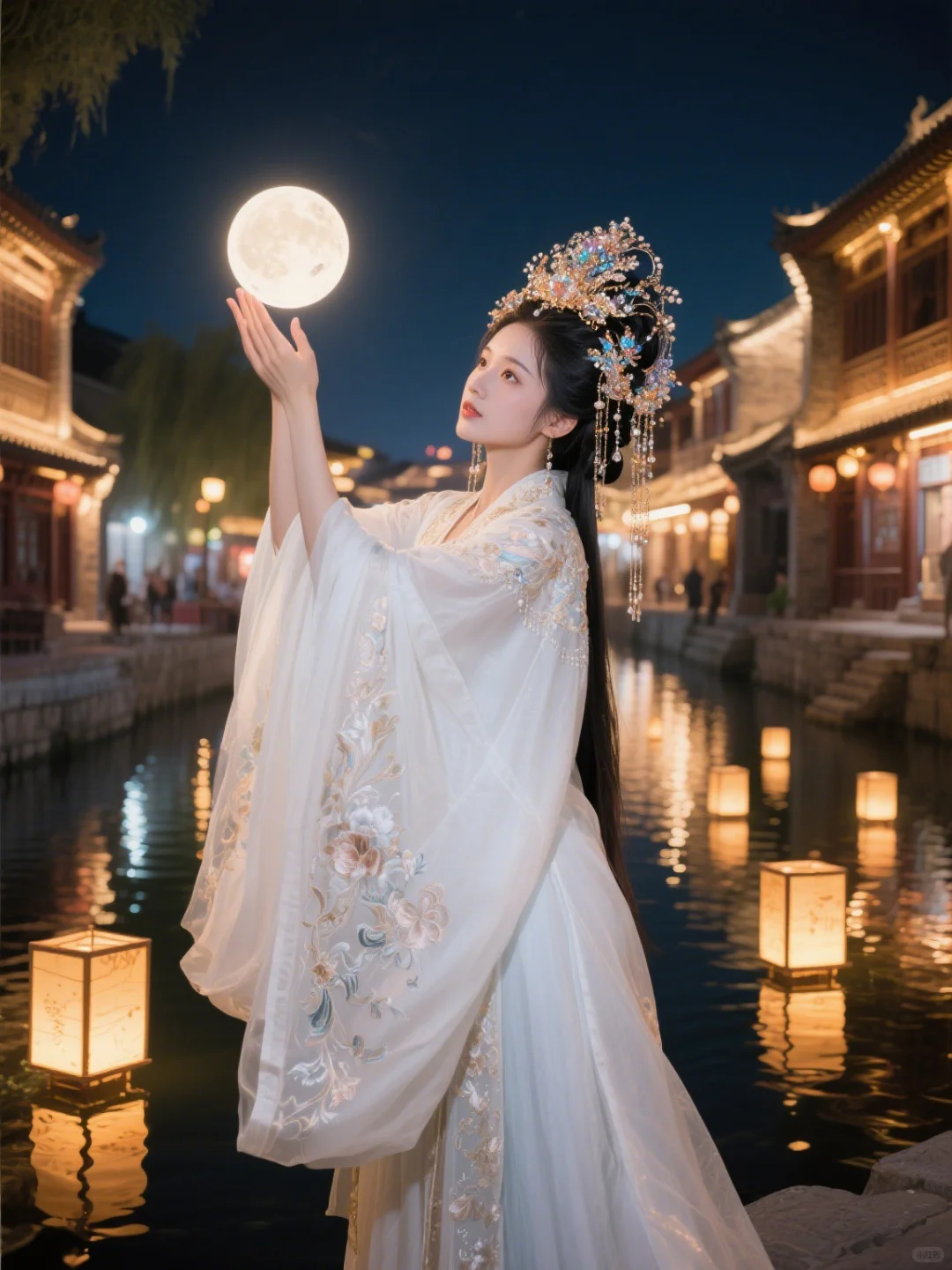 河头老街汉服大片，美到让时光倒流⏳