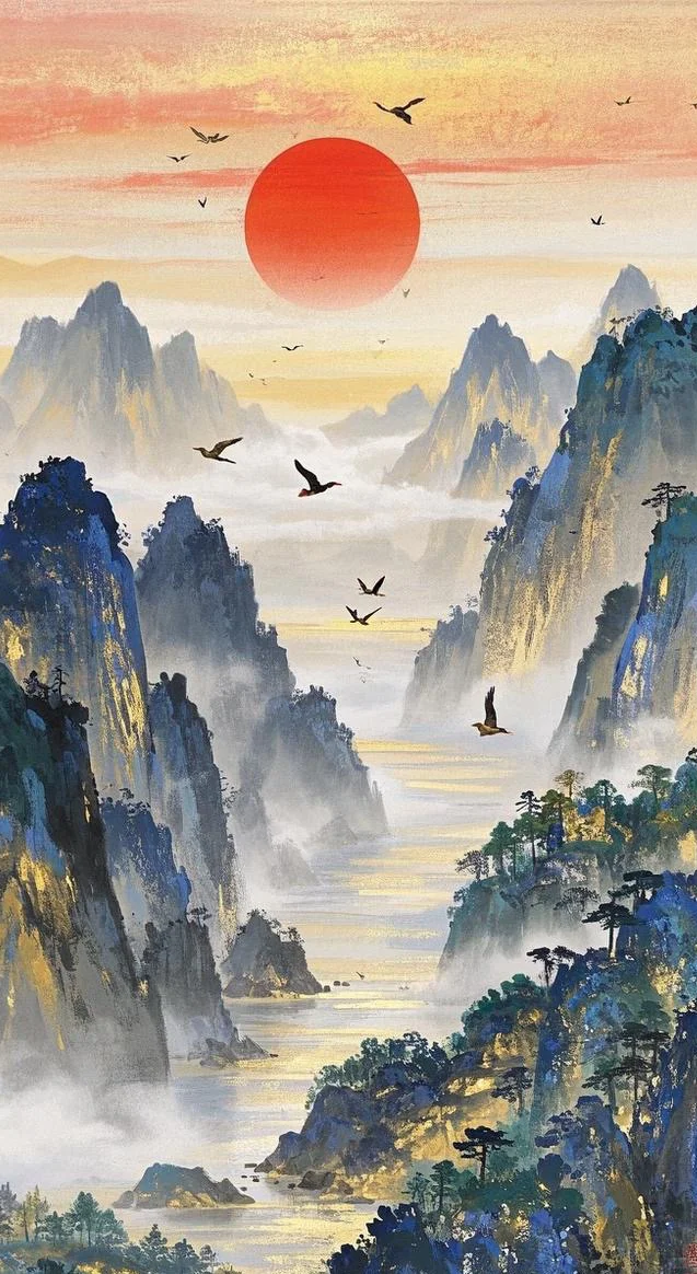山水画