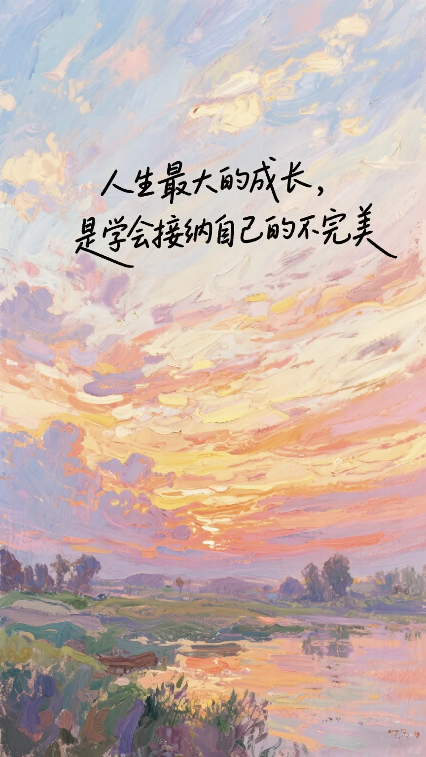 时间给的礼物里，藏着接纳不完美的勇气✨