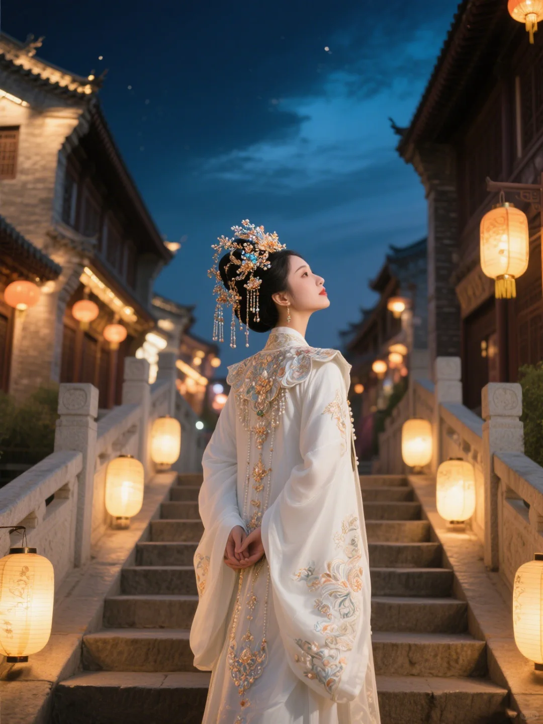 河头老街汉服大片，美到让时光倒流⏳