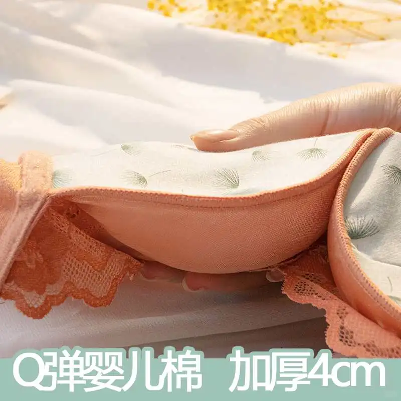 文胸女聚拢小胸加厚4cm小胸显大上托蕾丝