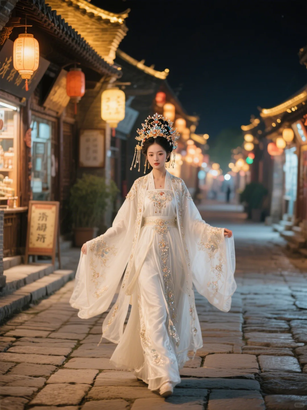 河头老街汉服大片，美到让时光倒流⏳