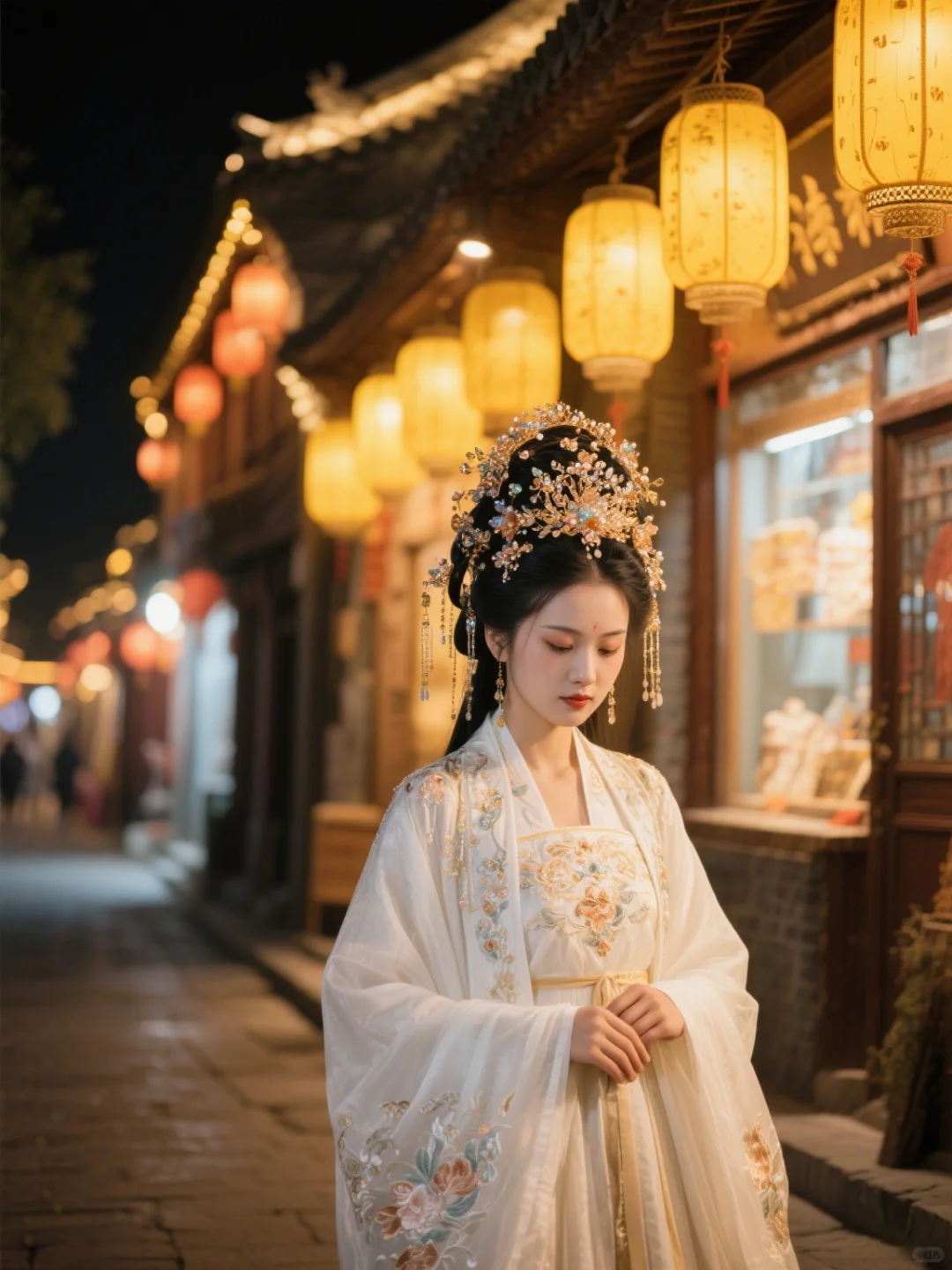 河头老街汉服大片，美到让时光倒流⏳