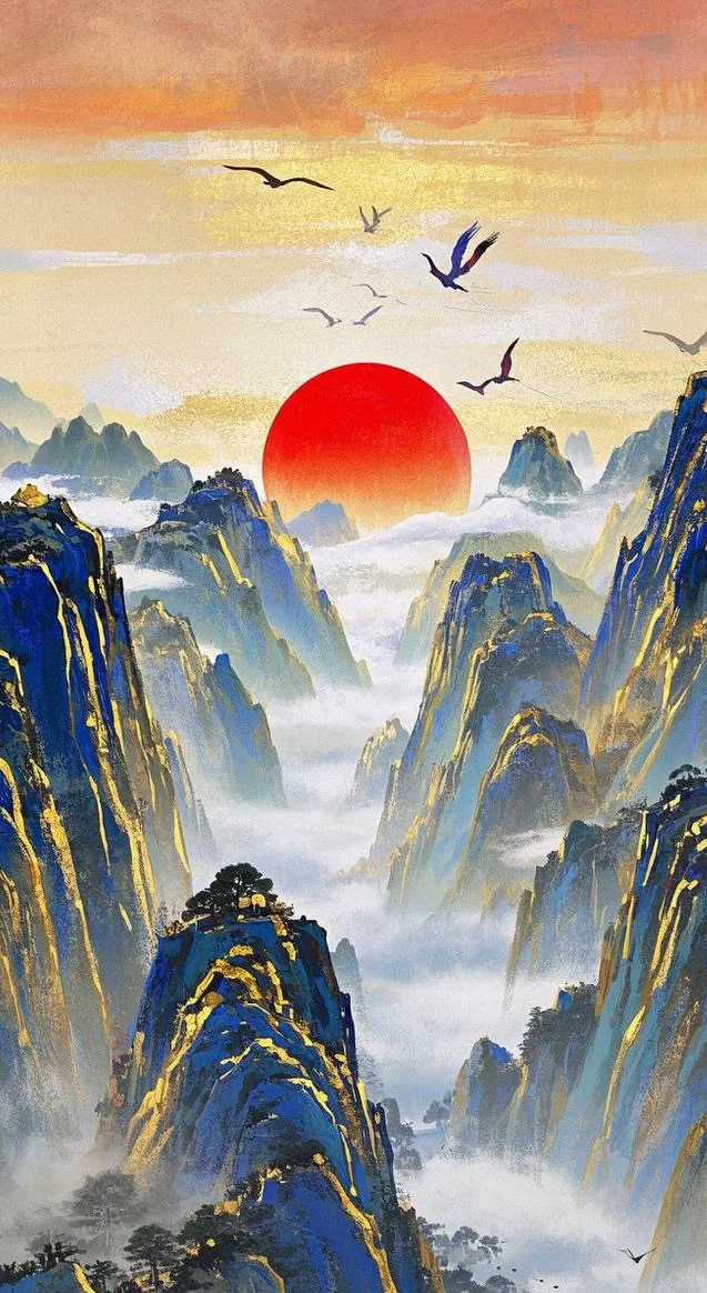 山水画