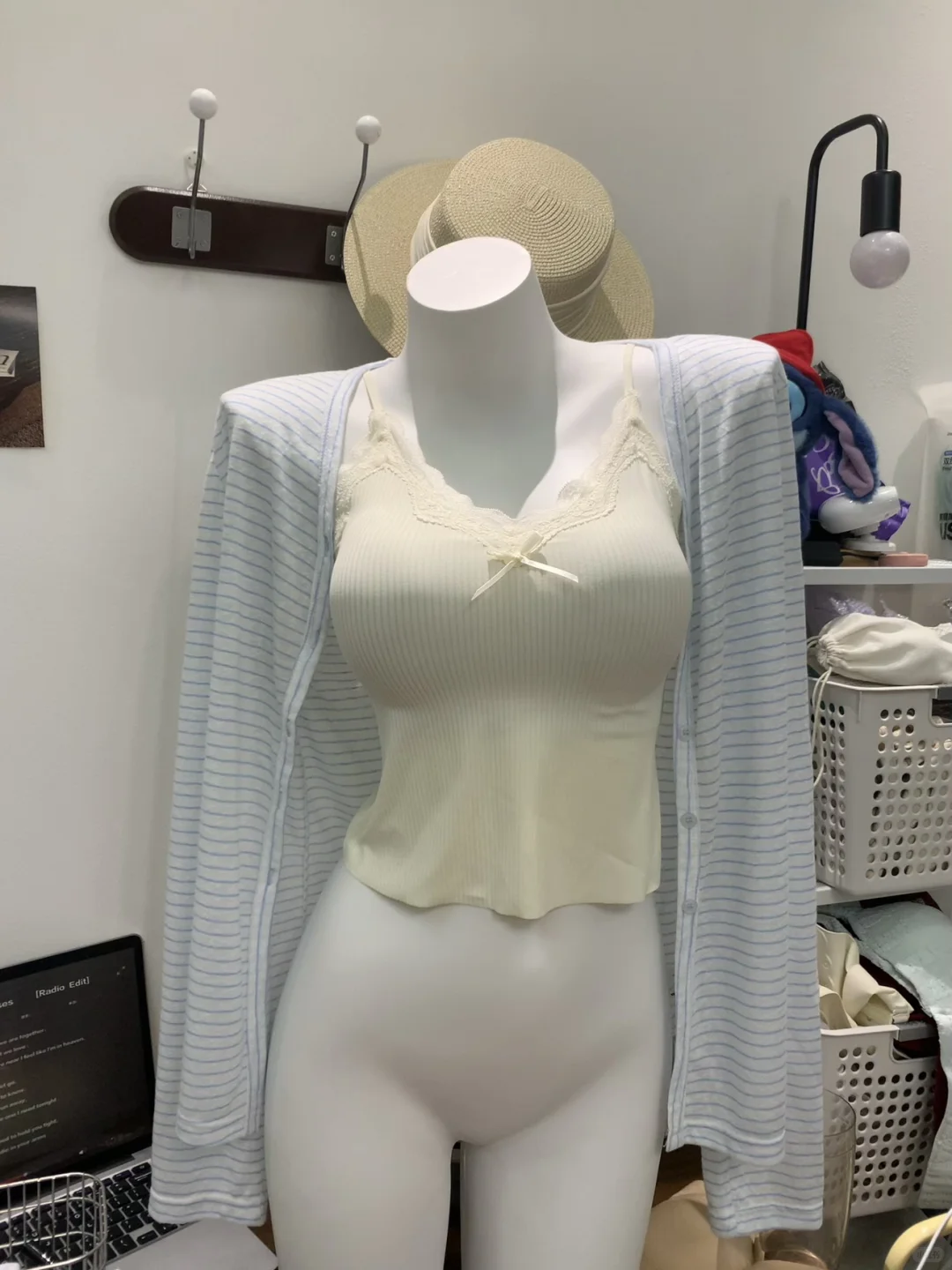 小胸终于买到合适的吊带啦！超舒服还遮副乳