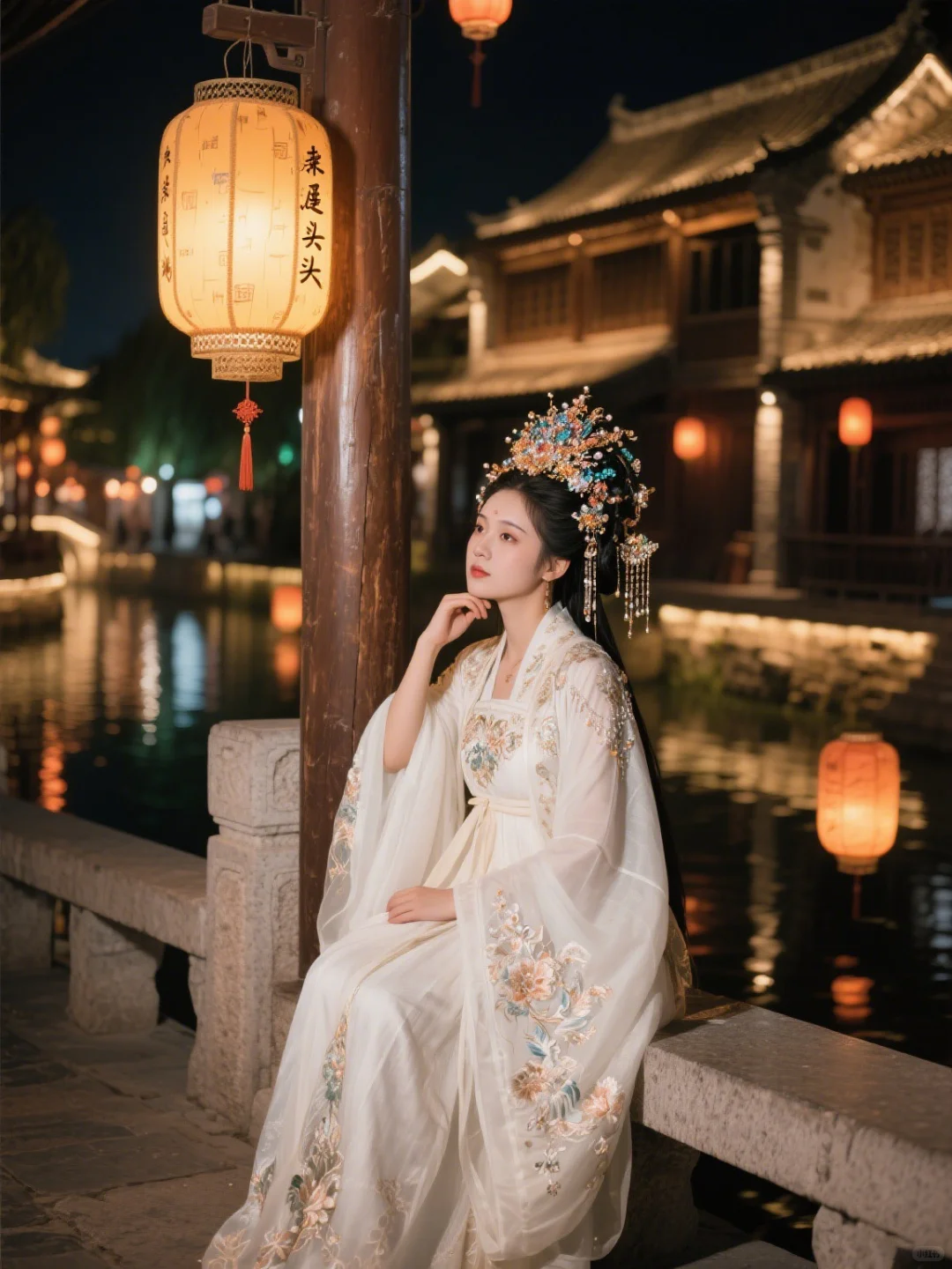 河头老街汉服大片，美到让时光倒流⏳