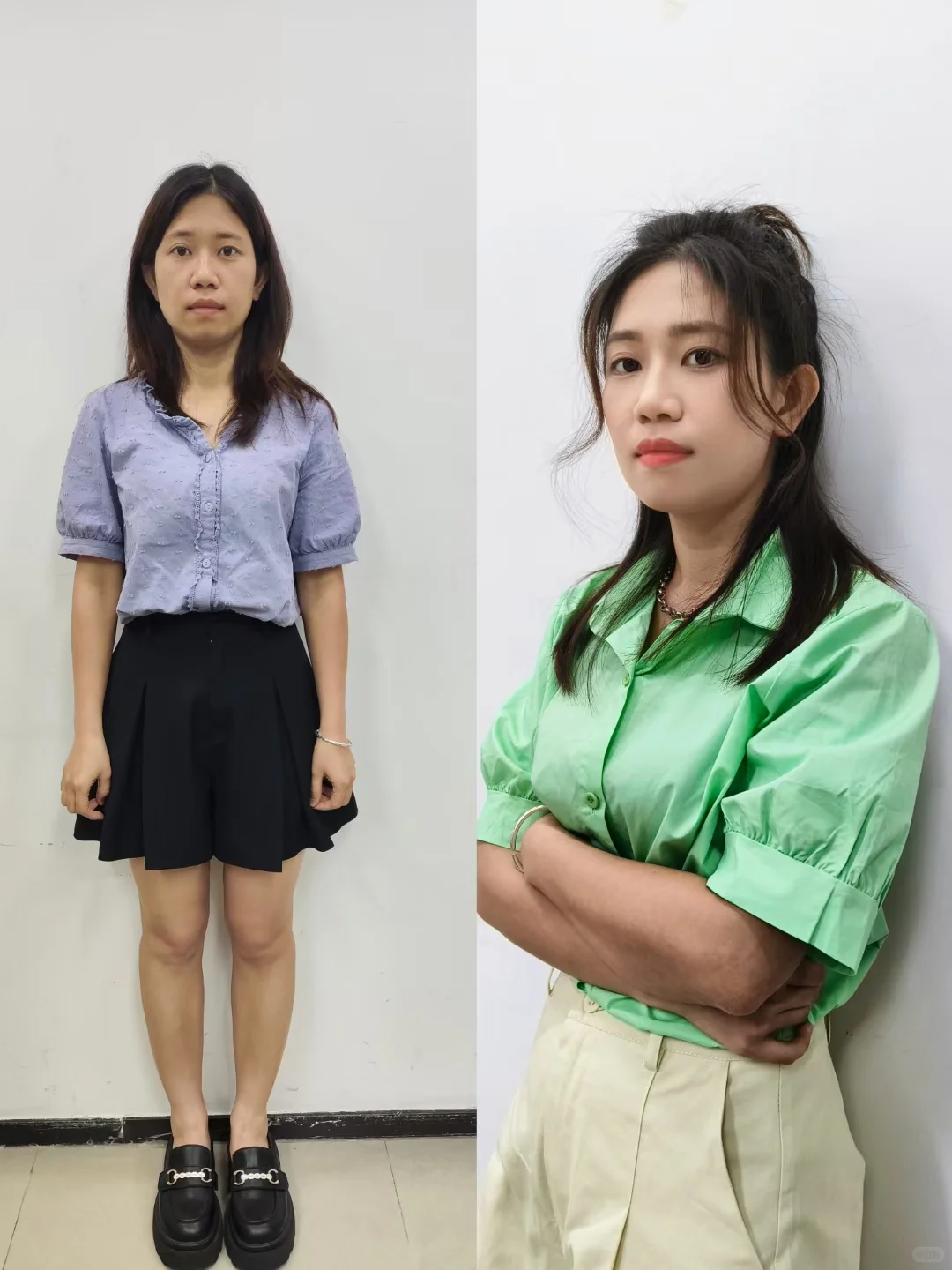 化妆前VS化妆后