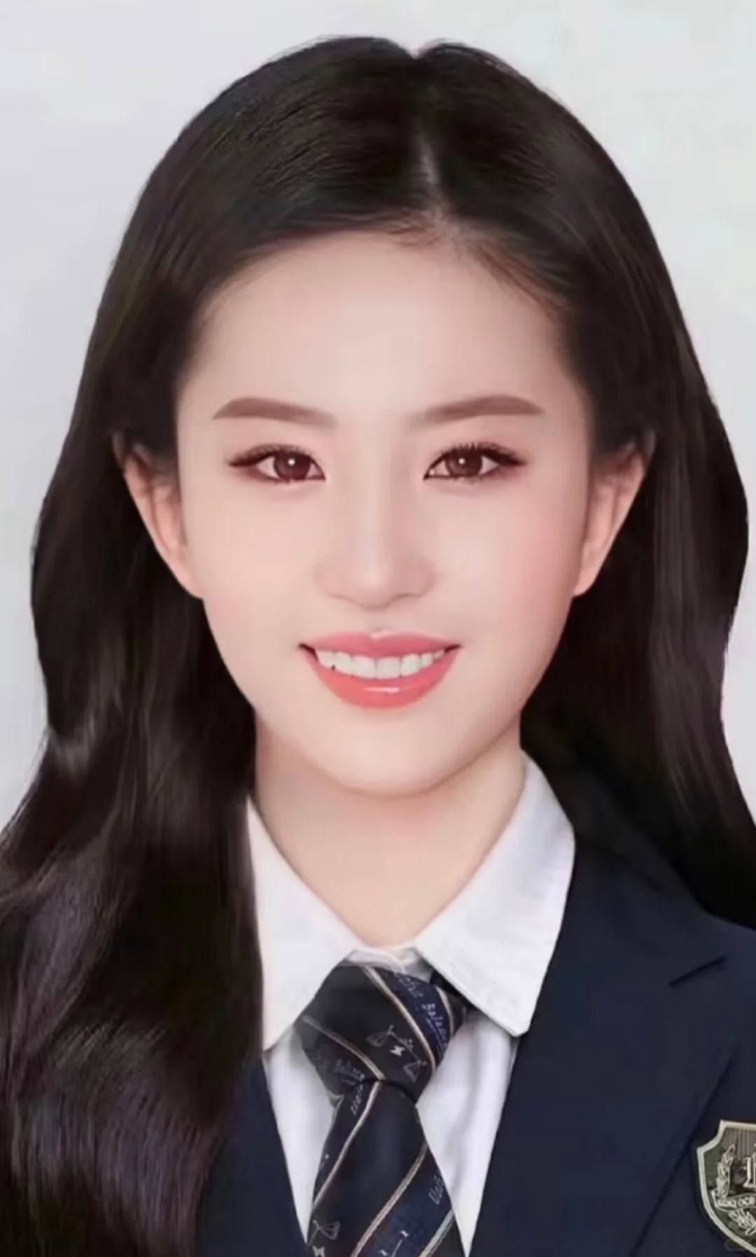 刘亦菲的眼睛不愧是模板