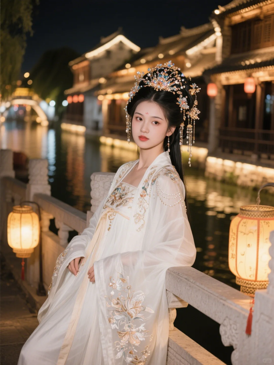河头老街汉服大片，美到让时光倒流⏳
