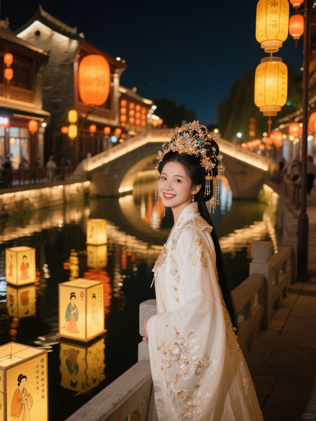 河头老街汉服大片，美到让时光倒流⏳