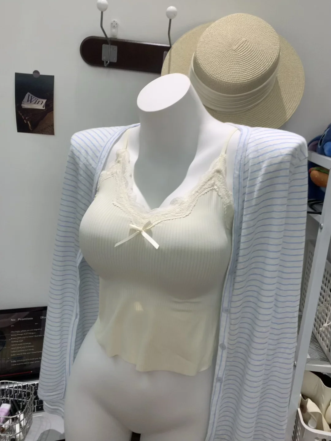 小胸终于买到合适的吊带啦！超舒服还遮副乳