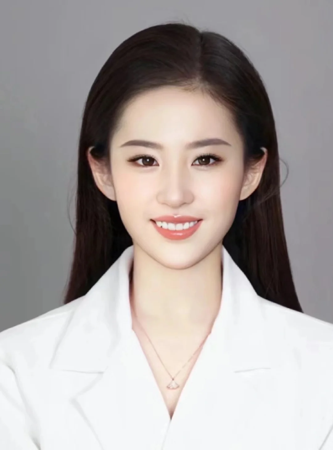 刘亦菲的眼睛不愧是模板