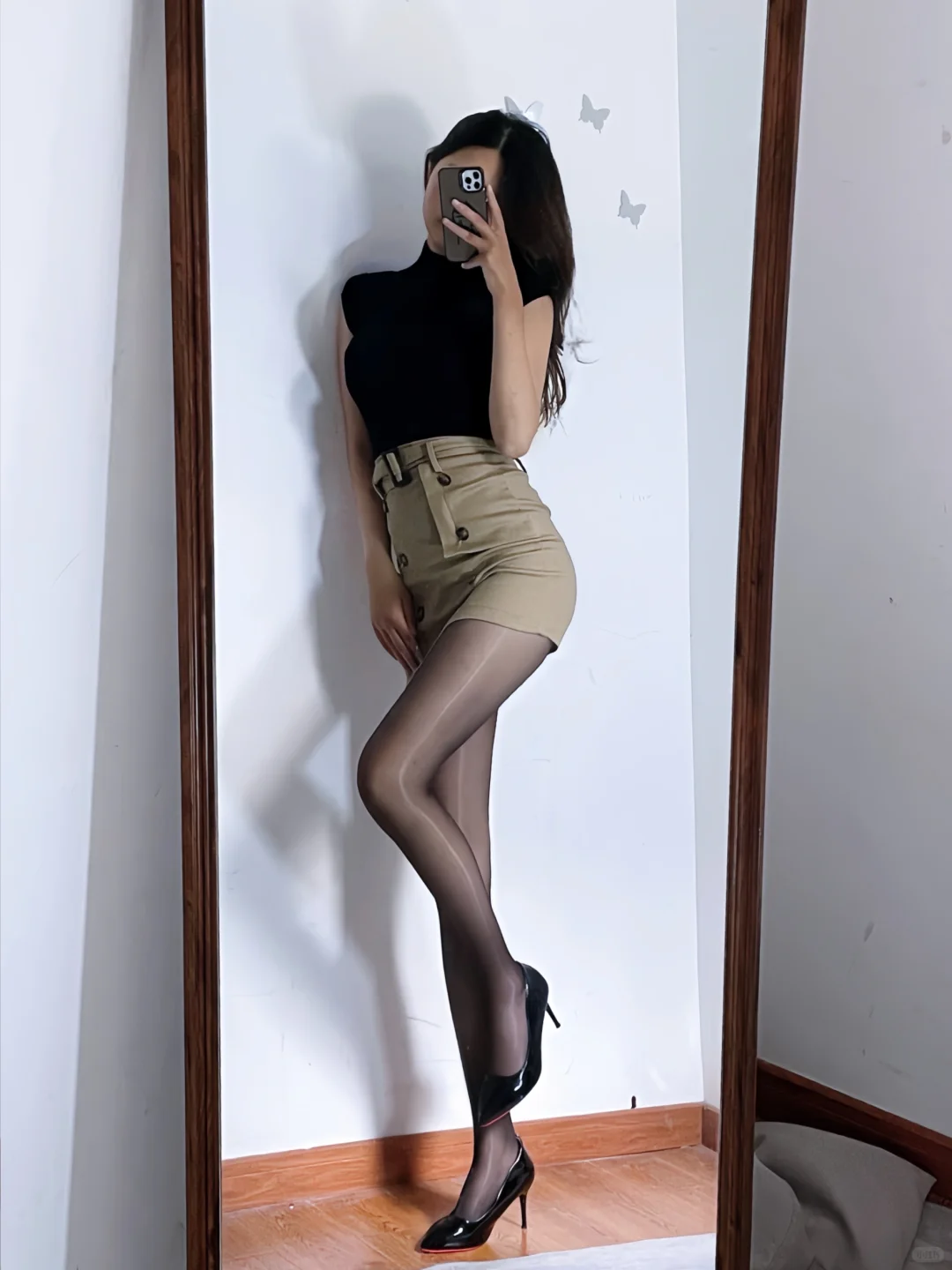 御姐穿搭 今日的好心情是涞觅极光给的🖤