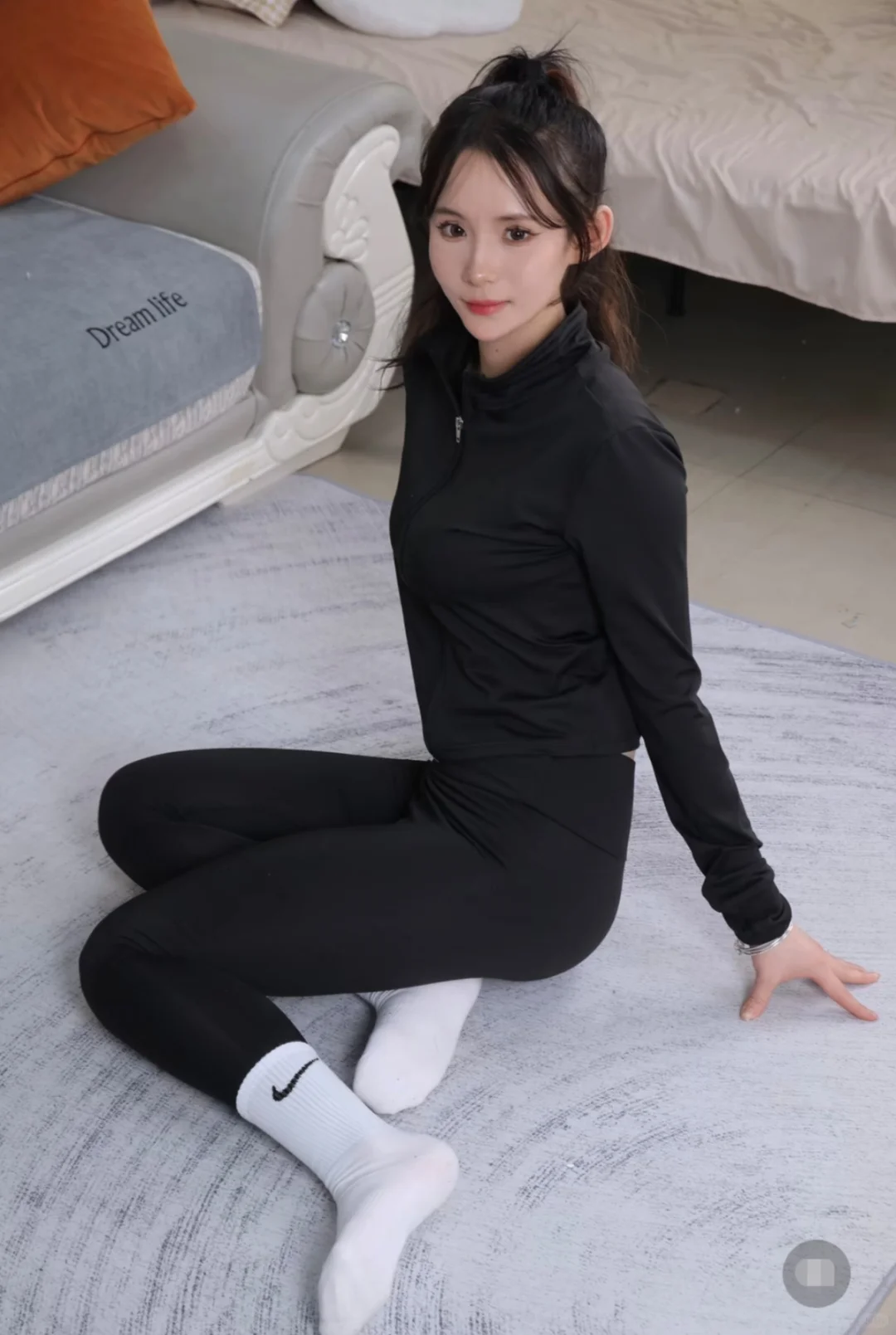 女运动袜来喽！