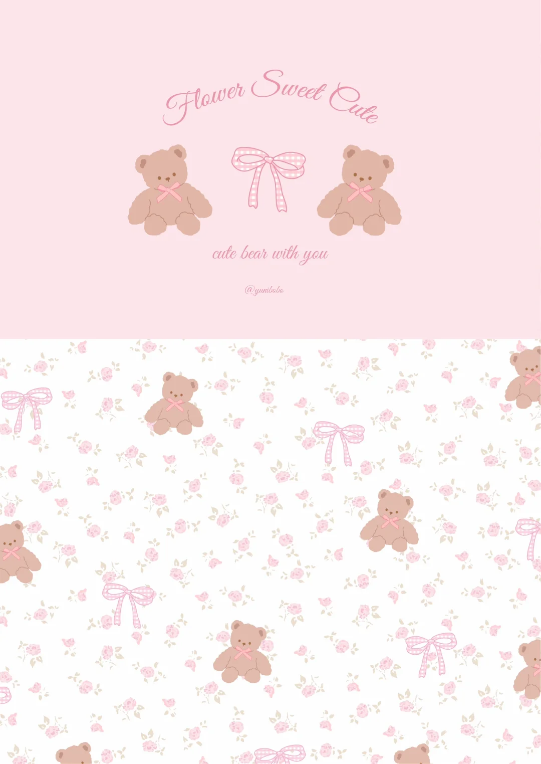 🤍💗flower sweet cute🧸