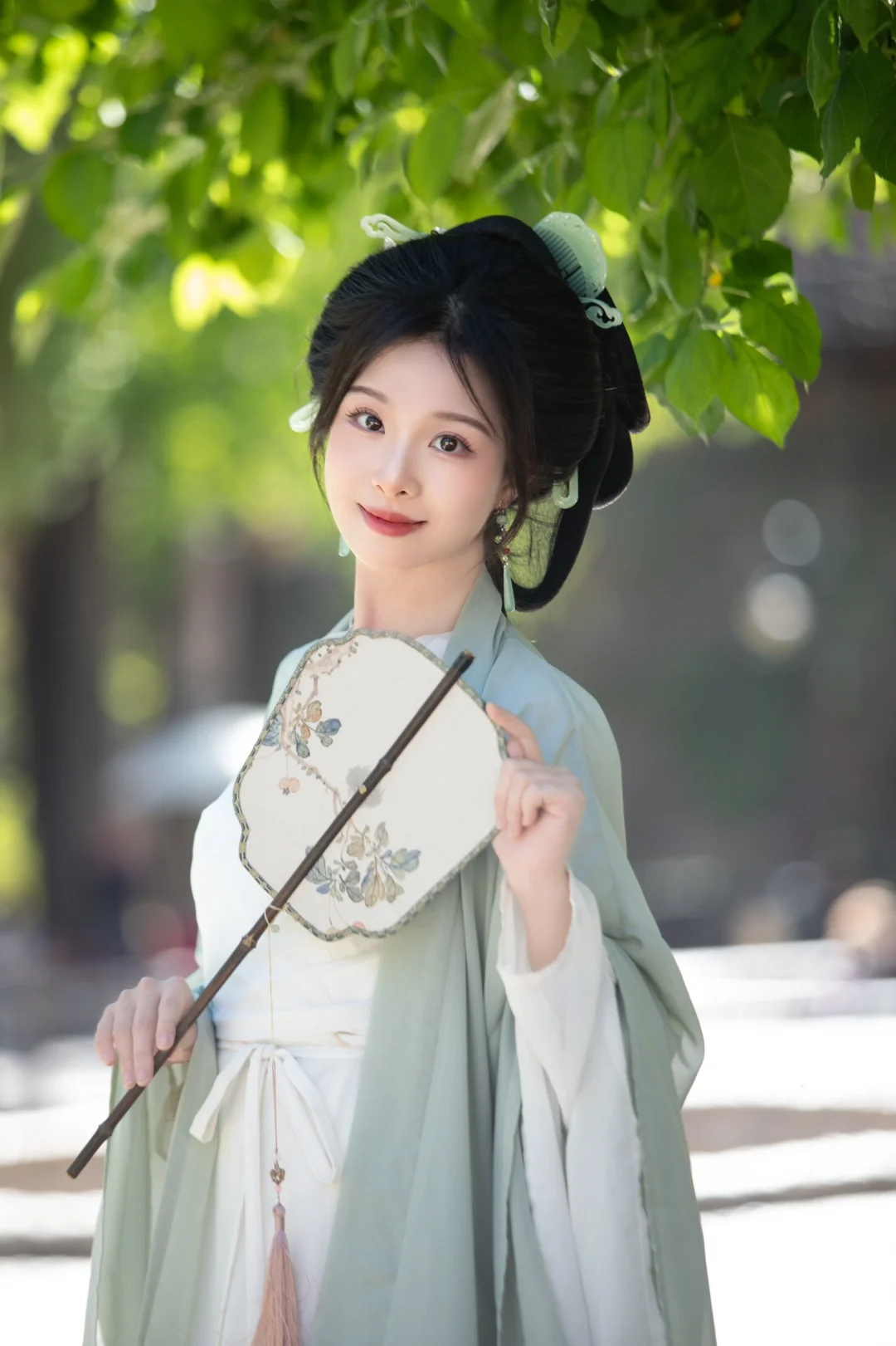 清汉女｜清冷感汉服妆容🍃清冷感好绝！