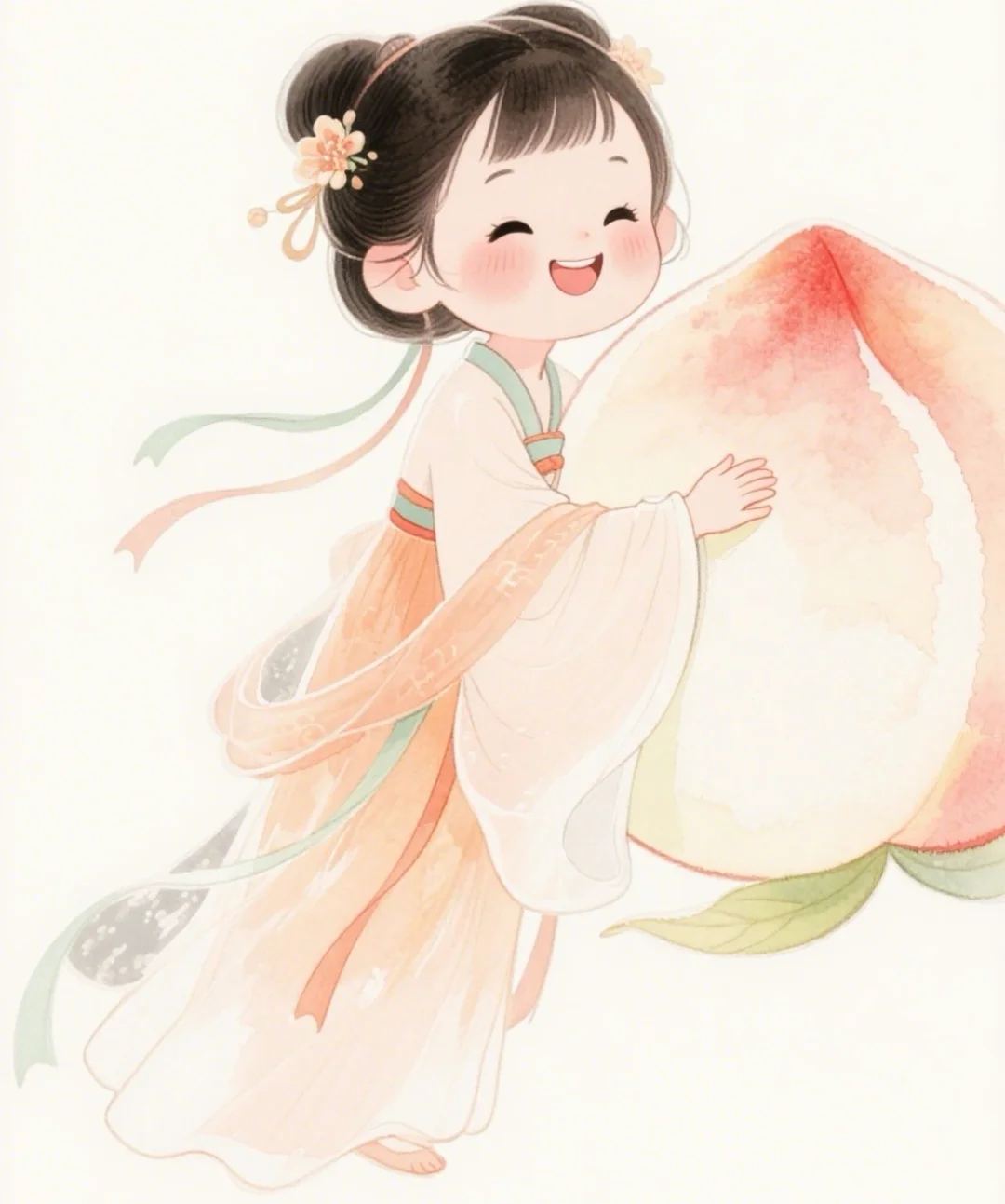 哇哦！这么可爱的小仙女儿！