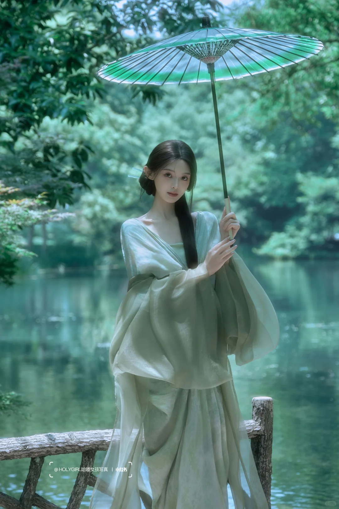 清冷感荷花写真｜“人闲花影，一梦江南”