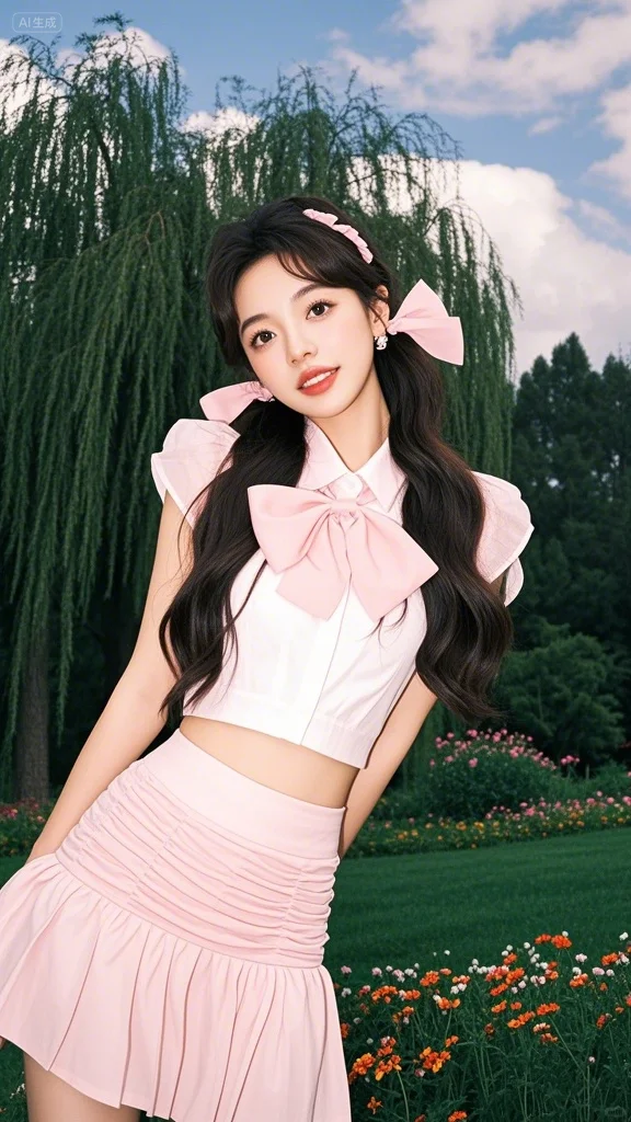 青春靓丽美少女春季穿搭～