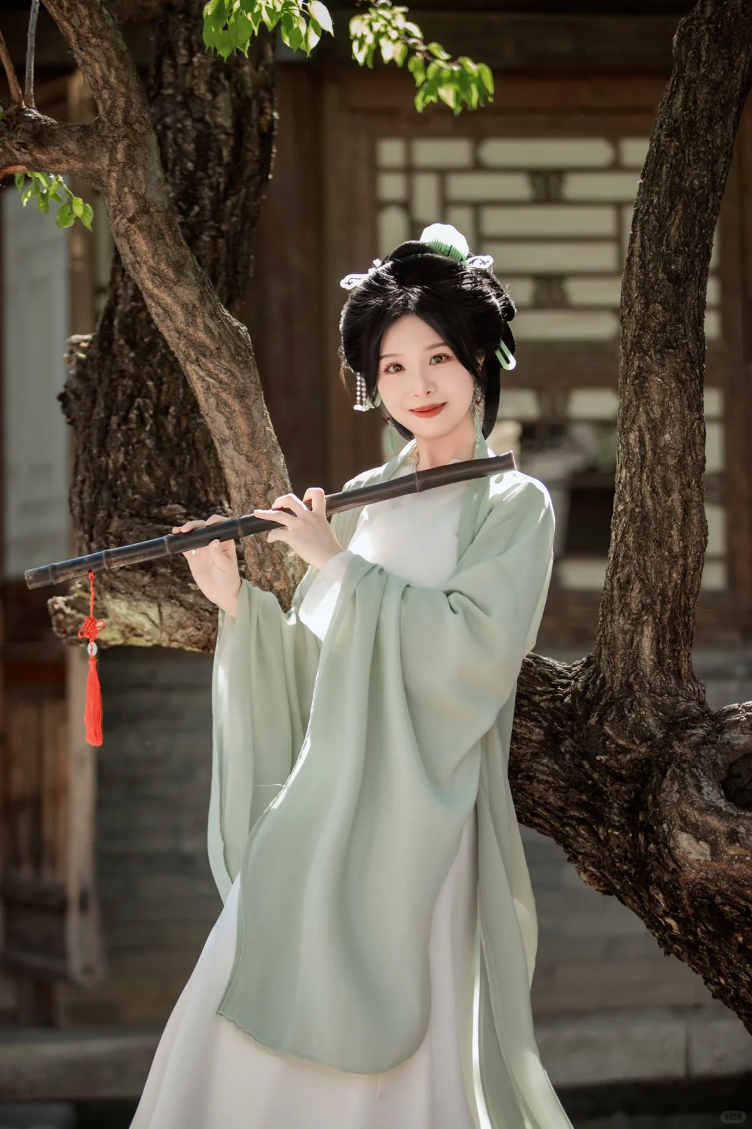 清汉女｜清冷感汉服妆容🍃清冷感好绝！