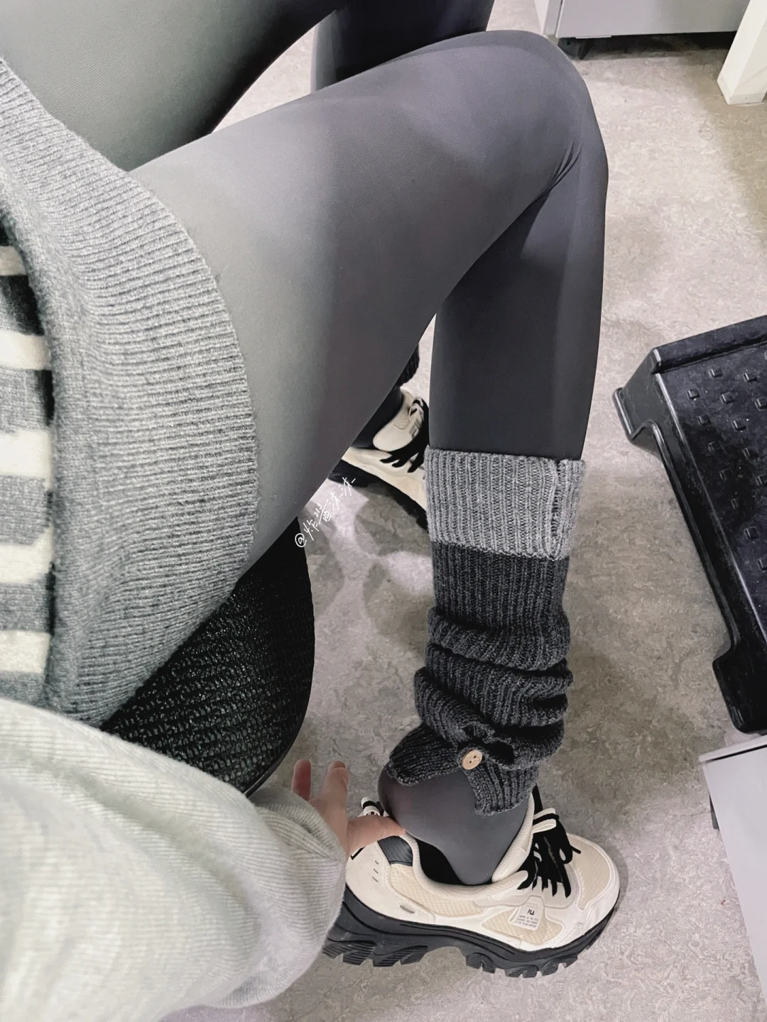 秋冬厚丝+堆堆袜锁死好吗