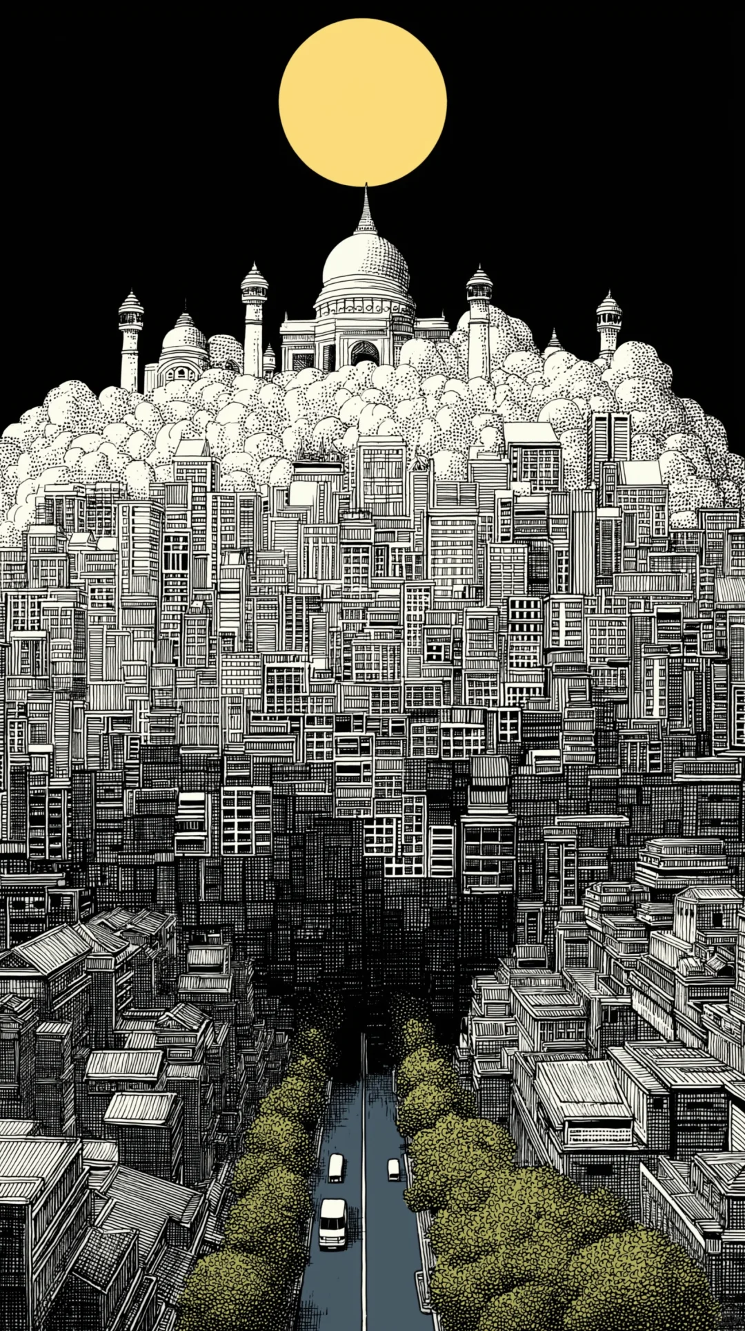 𝓟𝓲𝓷𝓰𝓸 📲 插画｜小众黑白