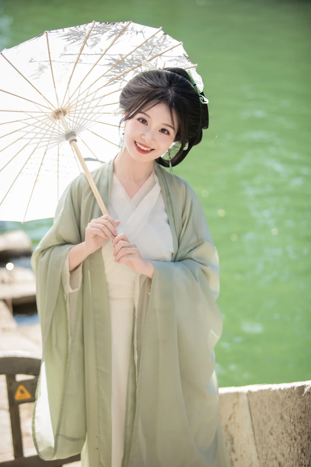 清汉女｜清冷感汉服妆容🍃清冷感好绝！
