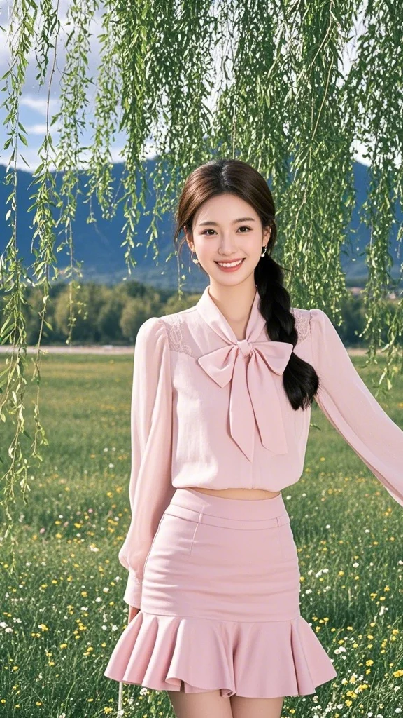 青春靓丽美少女春季穿搭～