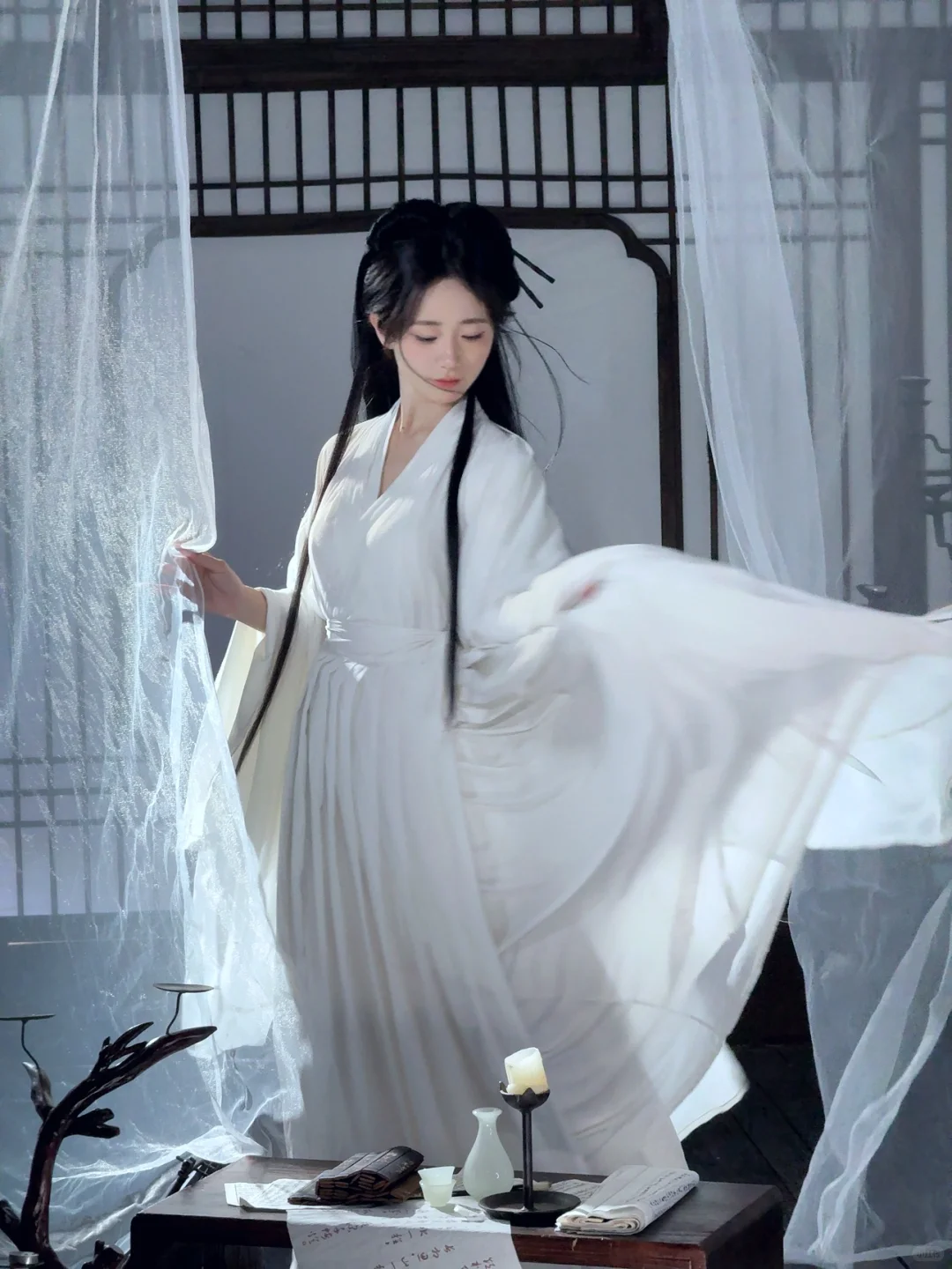 这身真的绝！汉服美女yyds！
