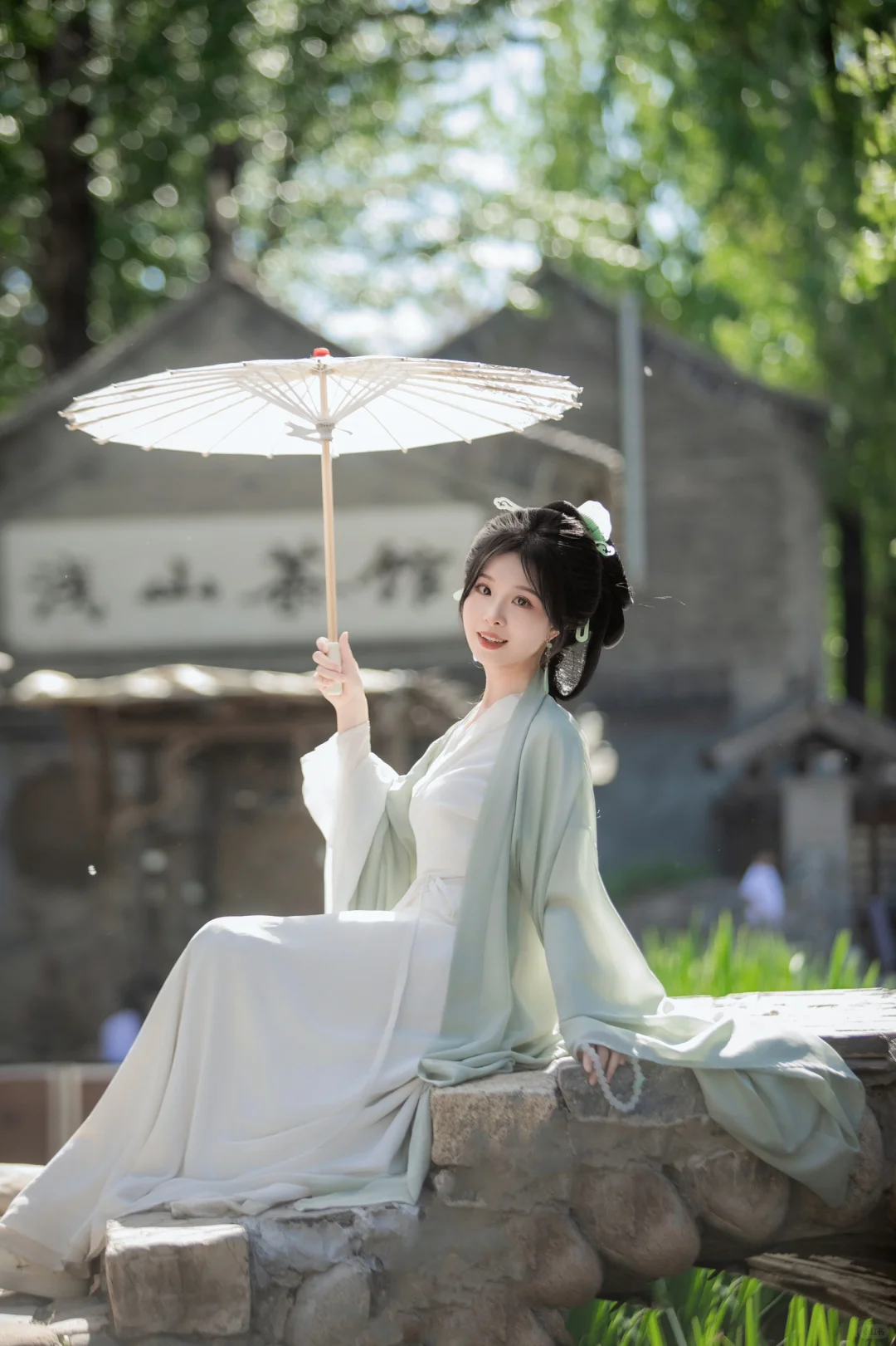清汉女｜清冷感汉服妆容🍃清冷感好绝！