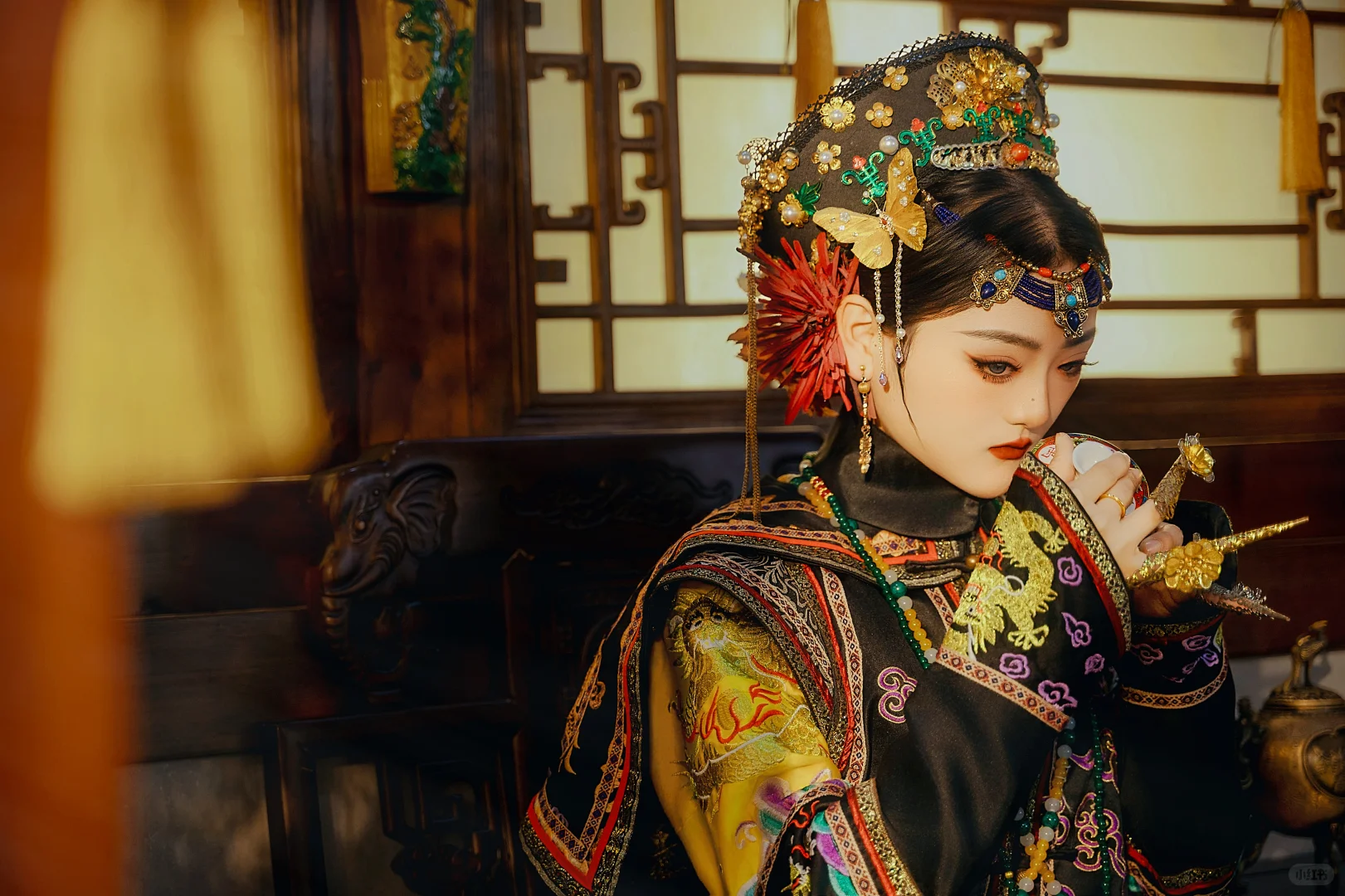 这位古装女主也太惊艳了～