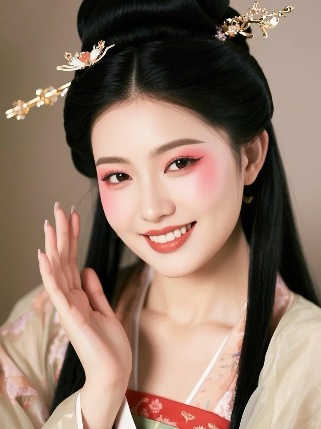 跟着唐朝“精致女孩”学穿搭