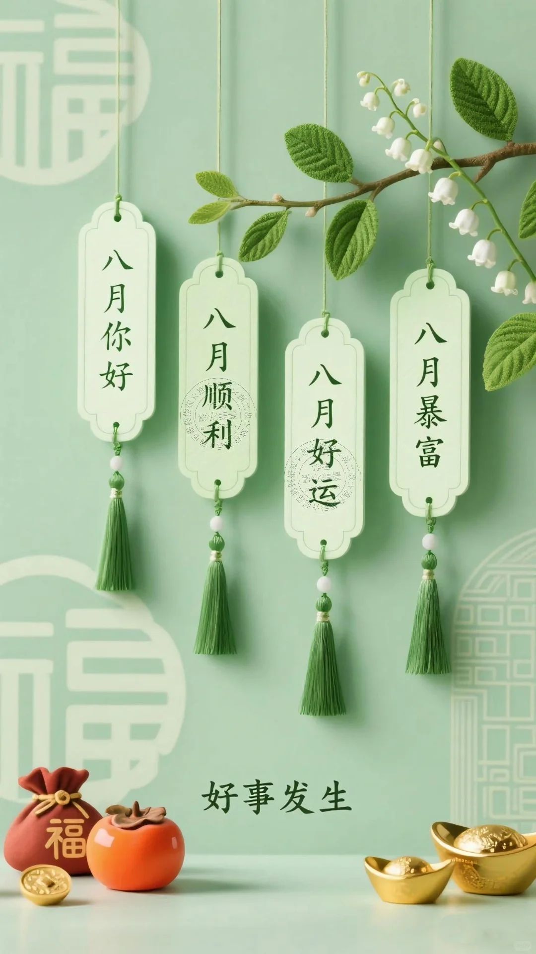 八月