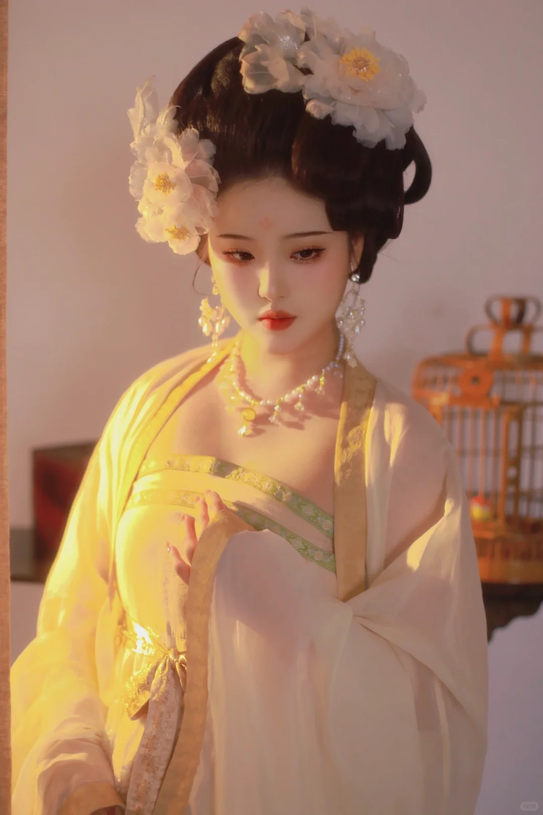 论140斤的女生穿唐风有多搭