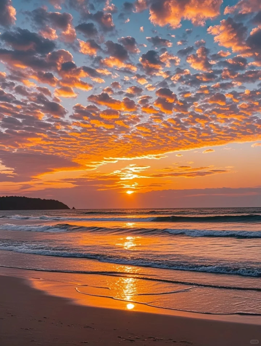 夕阳背景图