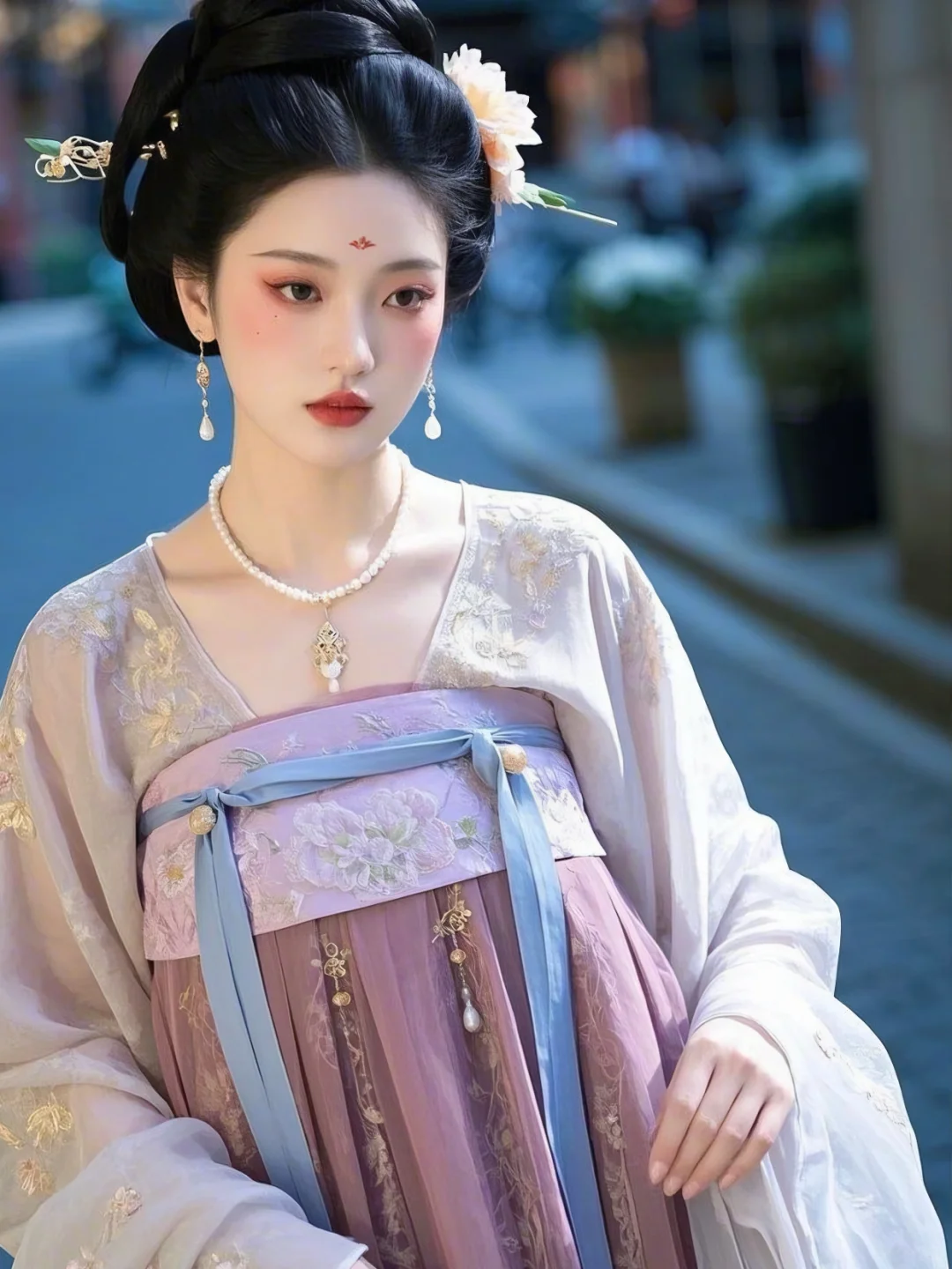 跟着唐朝“精致女孩”学穿搭