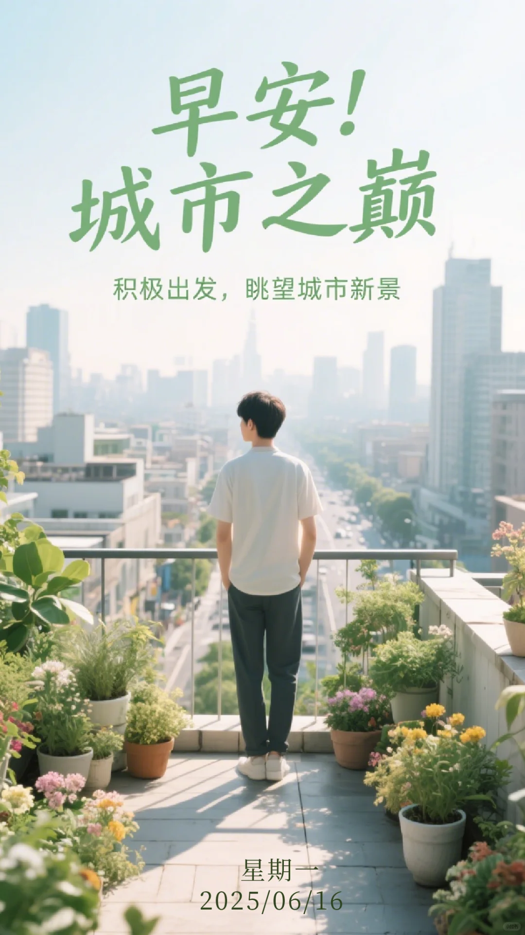 6月16日周一早安壁纸祝福