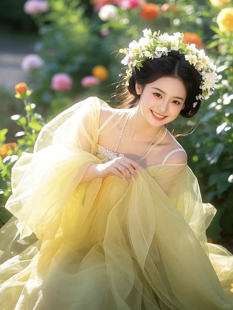 美女壁纸︳古风美女，甜美动人✨