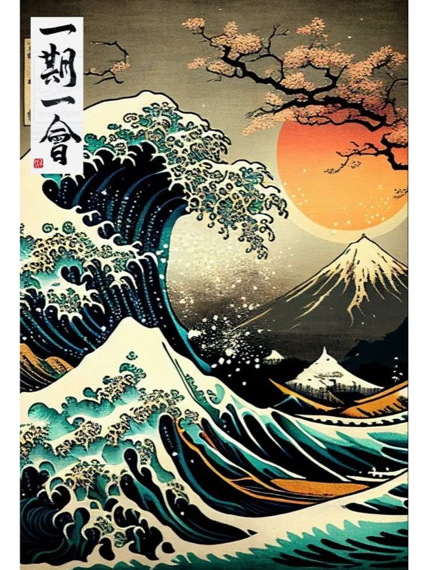 有喜欢浮世绘背景图的小伙伴吗？
