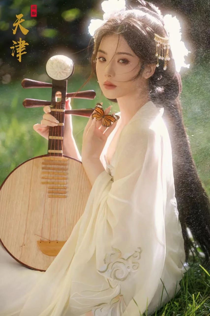 天津旅拍｜白衣素影，古韵逸风入画来🌸