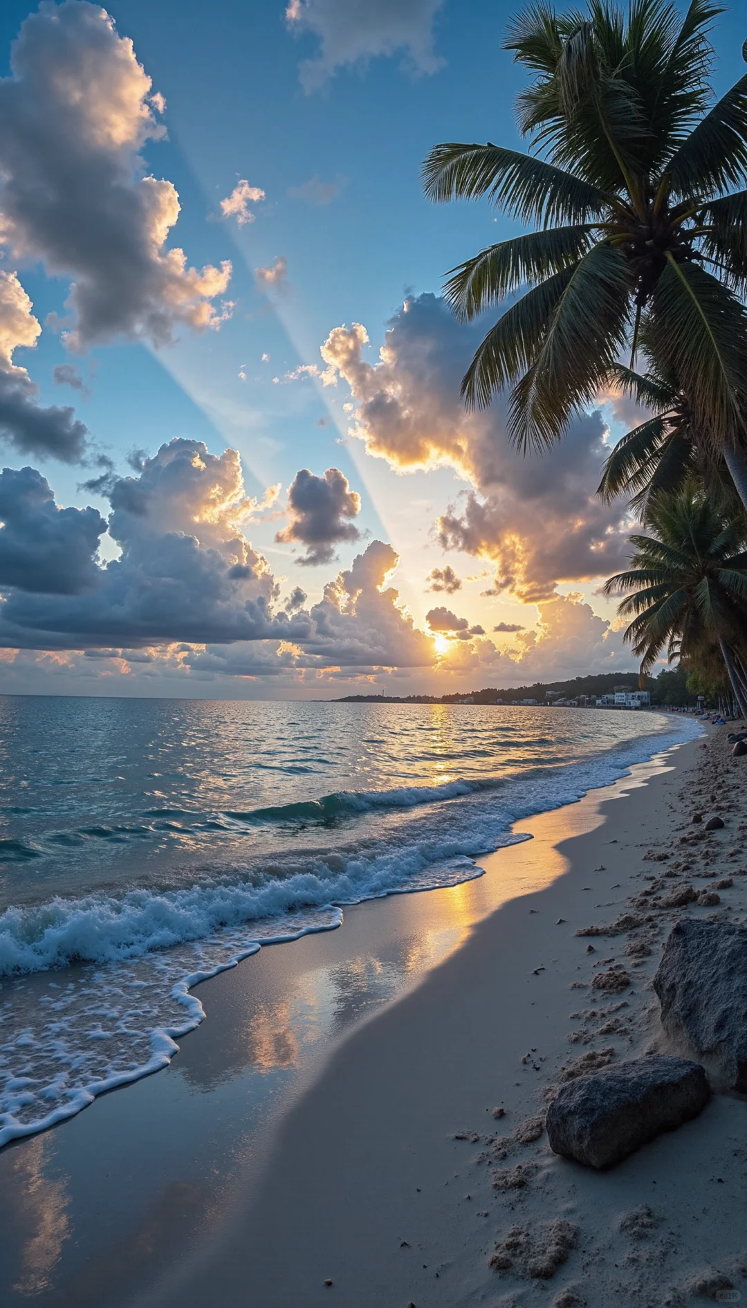 夏日清凉之我在海边给大家发照片🌴