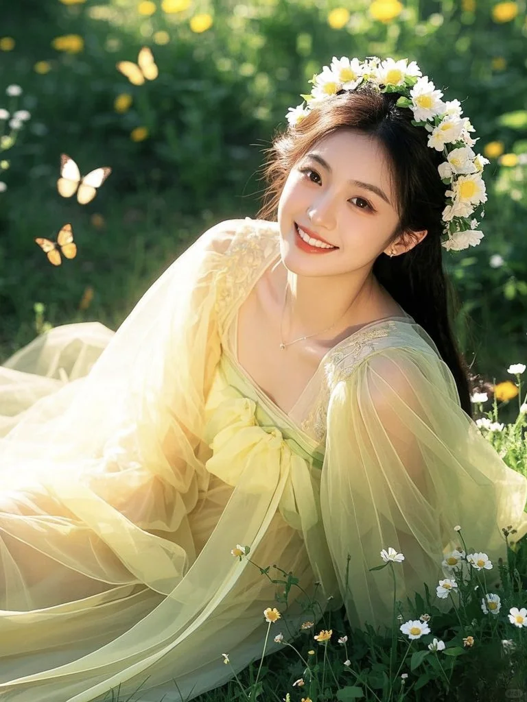 美女壁纸︳古风美女，甜美动人✨