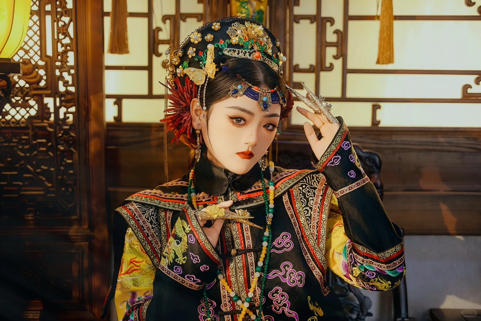 这位古装女主也太惊艳了～