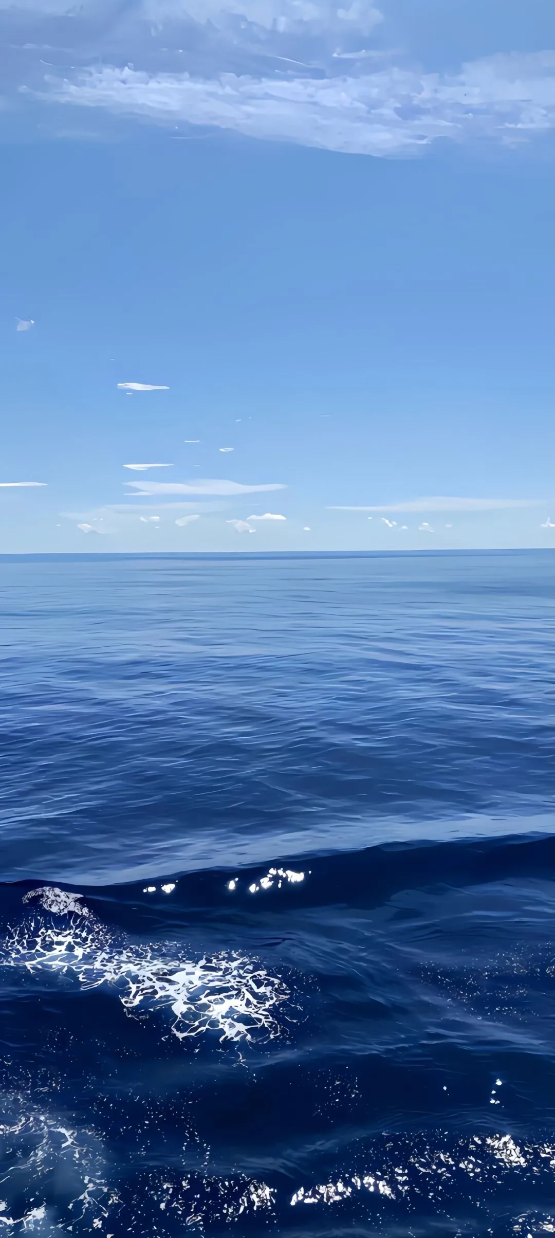 海洋和天空的相遇🌊