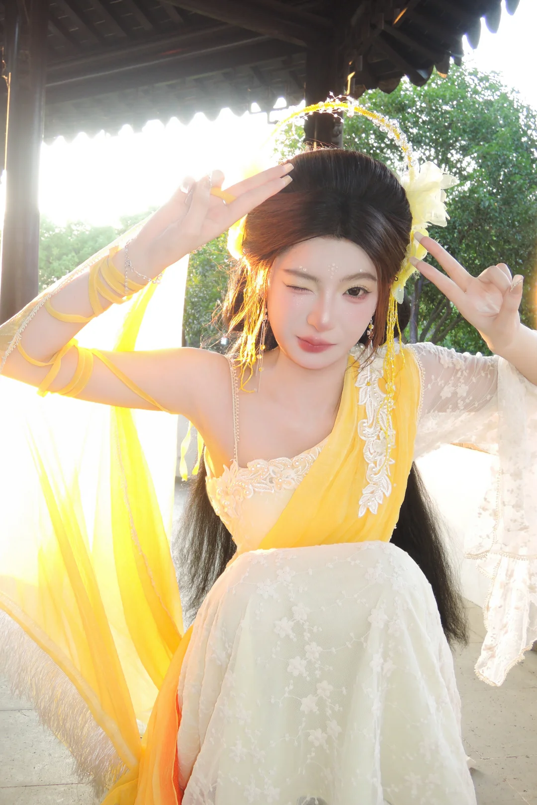 七仙女妆造🧚‍♀️是谁的童年DNA动了！